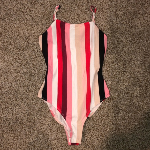 Other - Striped Bodysuit